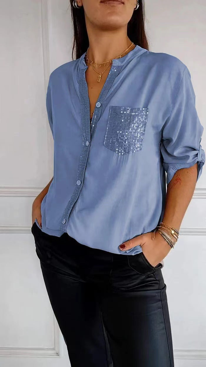 Luvik | Premium Puuvilla Chic Glamour Top