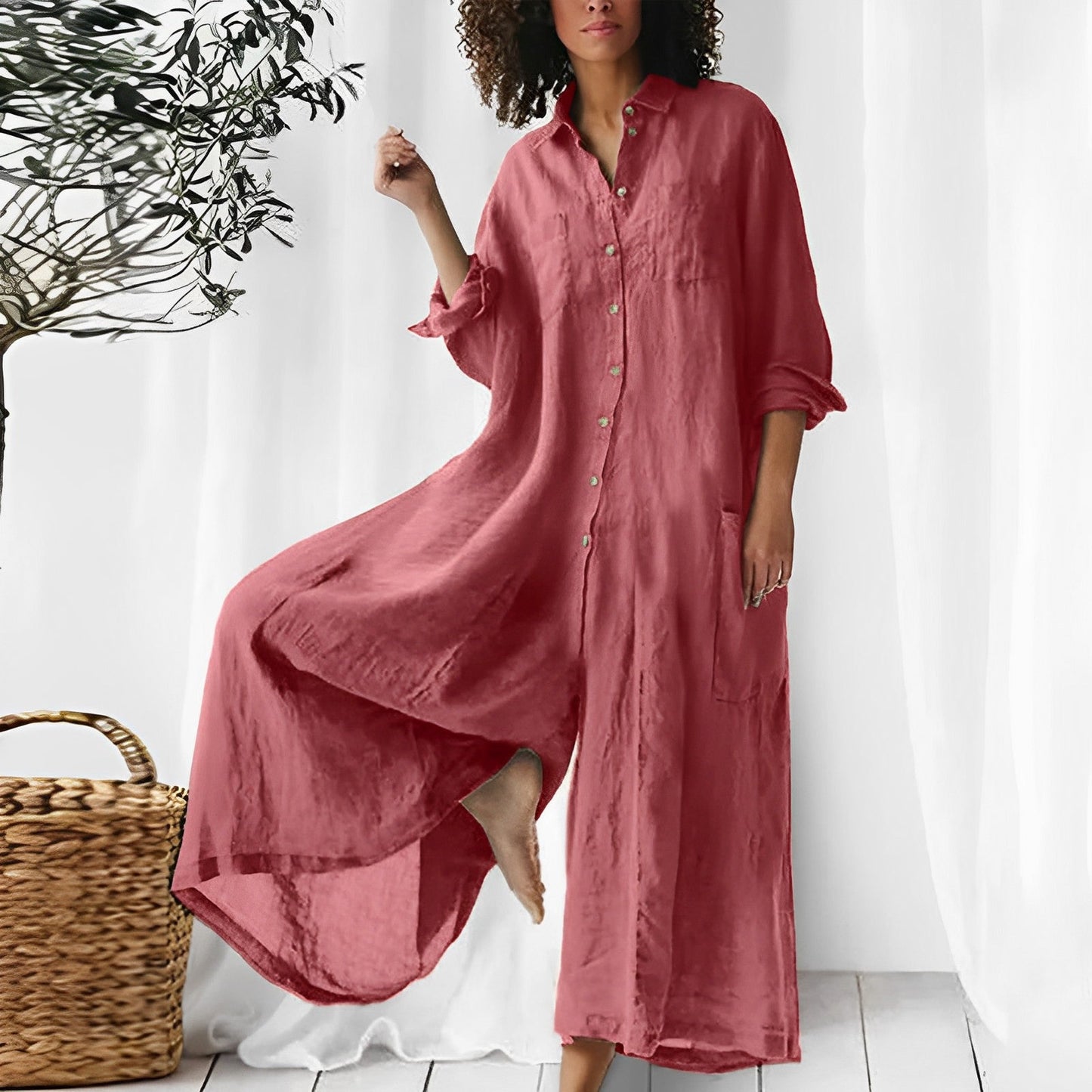 Luvik | Tyylikäs Plus Size Haalaripuku