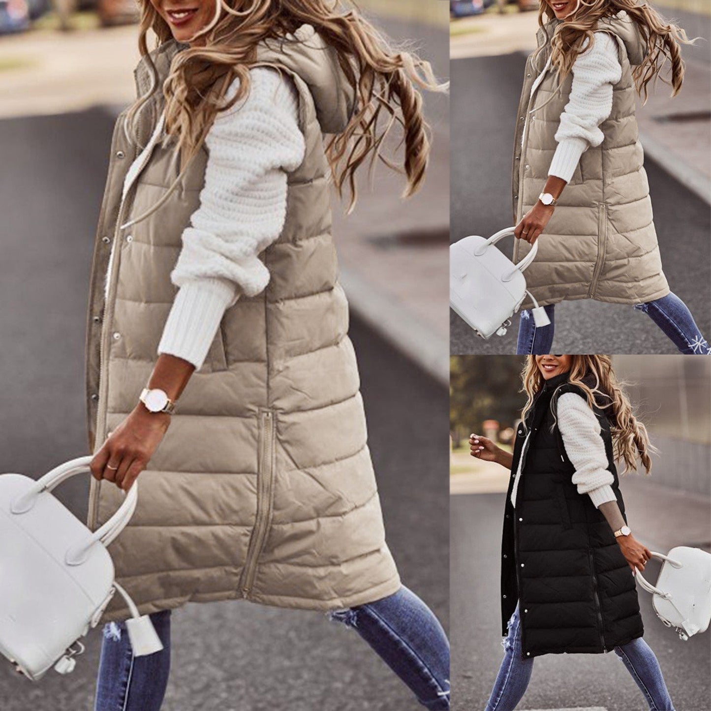 Luvik | Gilet Lungo Nylon Premium