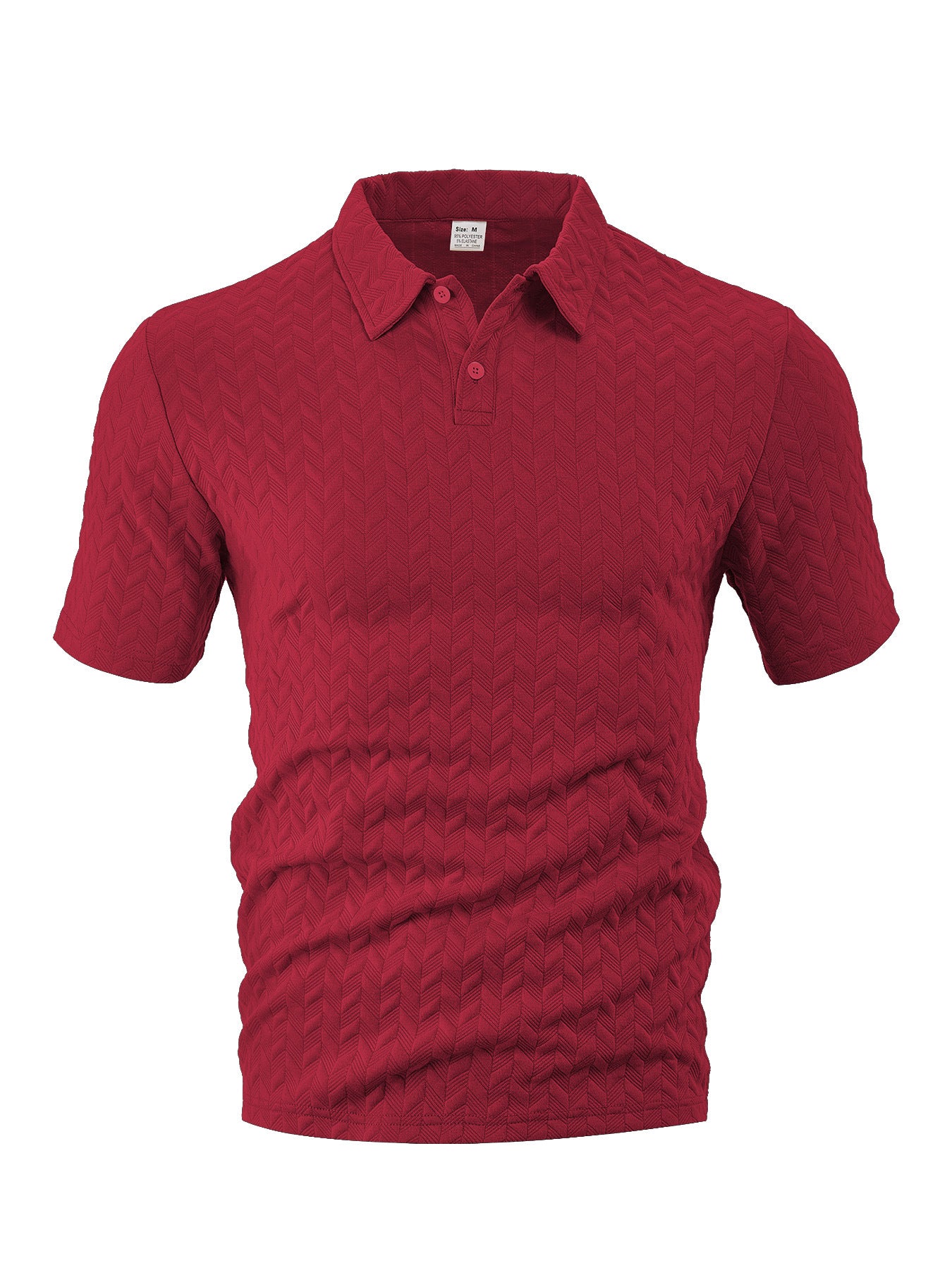 Herren Poloshirt aus atmungsaktiver Baumwolle Luvik