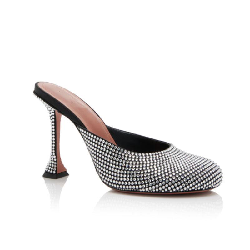 Femme Strass-koristellut Mules Luvik