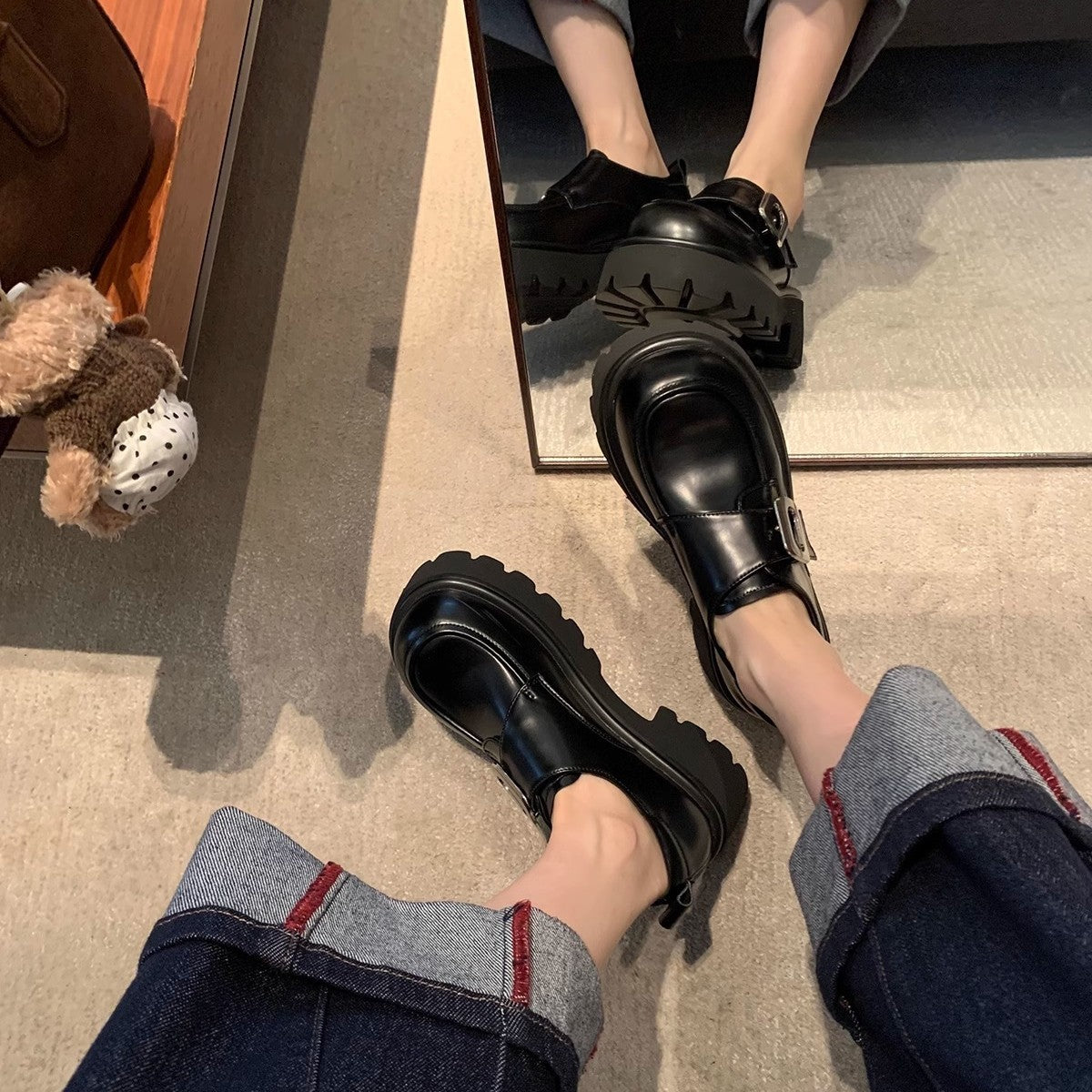 Femme Chunky Alustatalon Solki Loafers Luvik