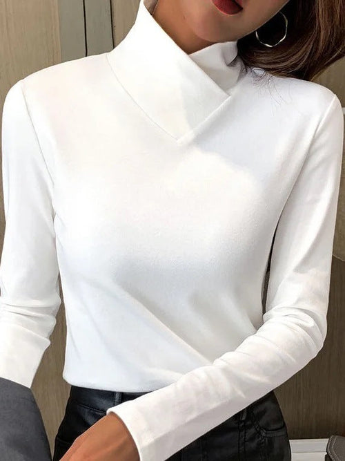 Luvik | stylish high collar shirt with high collar