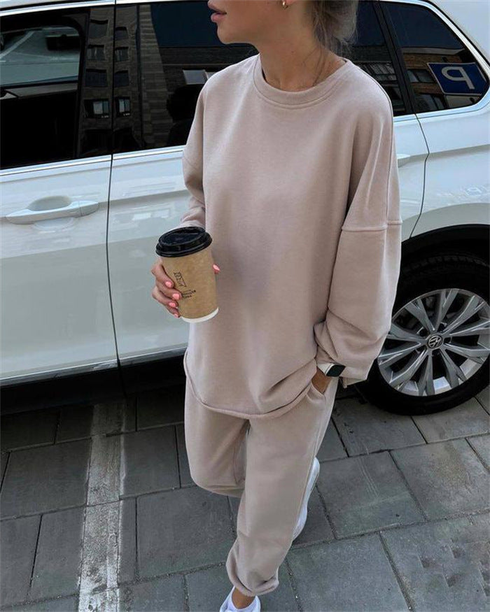 Luvik | Trendy Fashion Elastic Pants Two-Piece Set