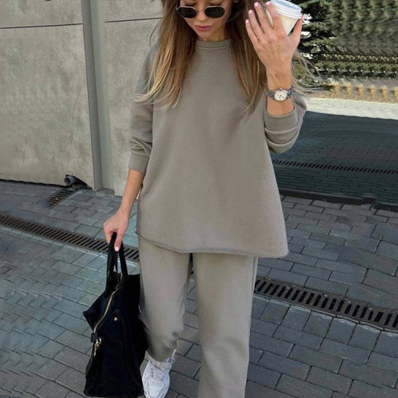 Luvik | Trendy Fashion Elastic Pants Two-Piece Set