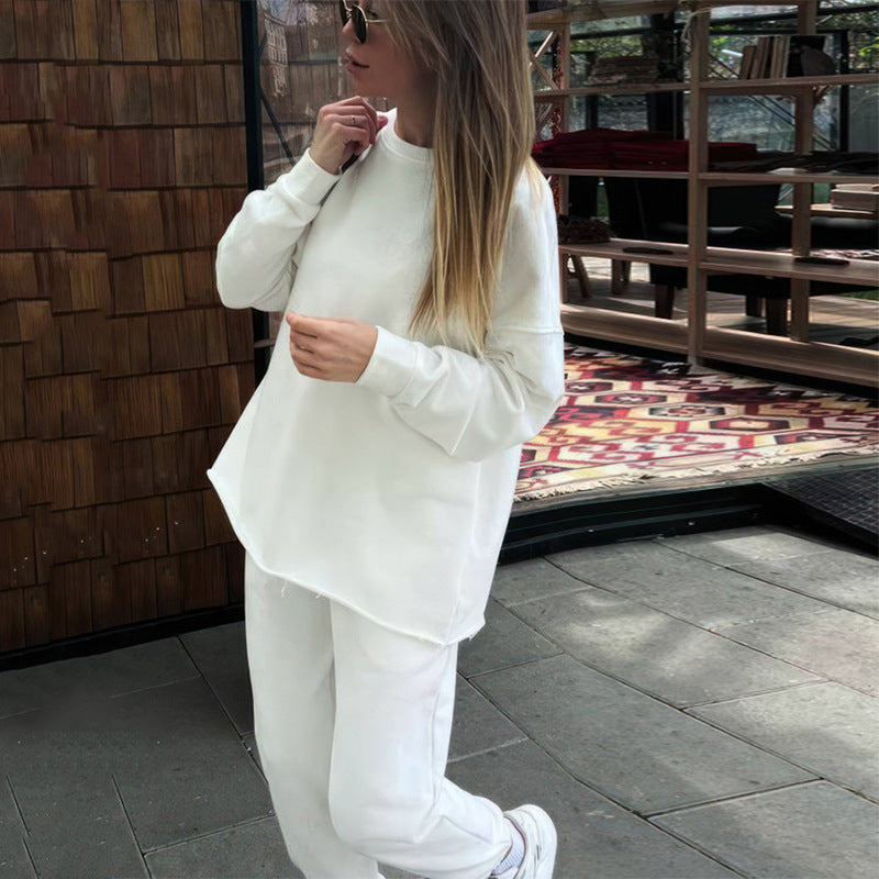 Luvik | Trendy Fashion Elastic Pants Two-Piece Set