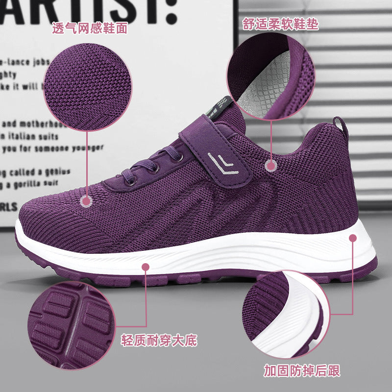 Femme Kevyt Velcro Urheilusneaker Hengittävä Verkko Design Luvik