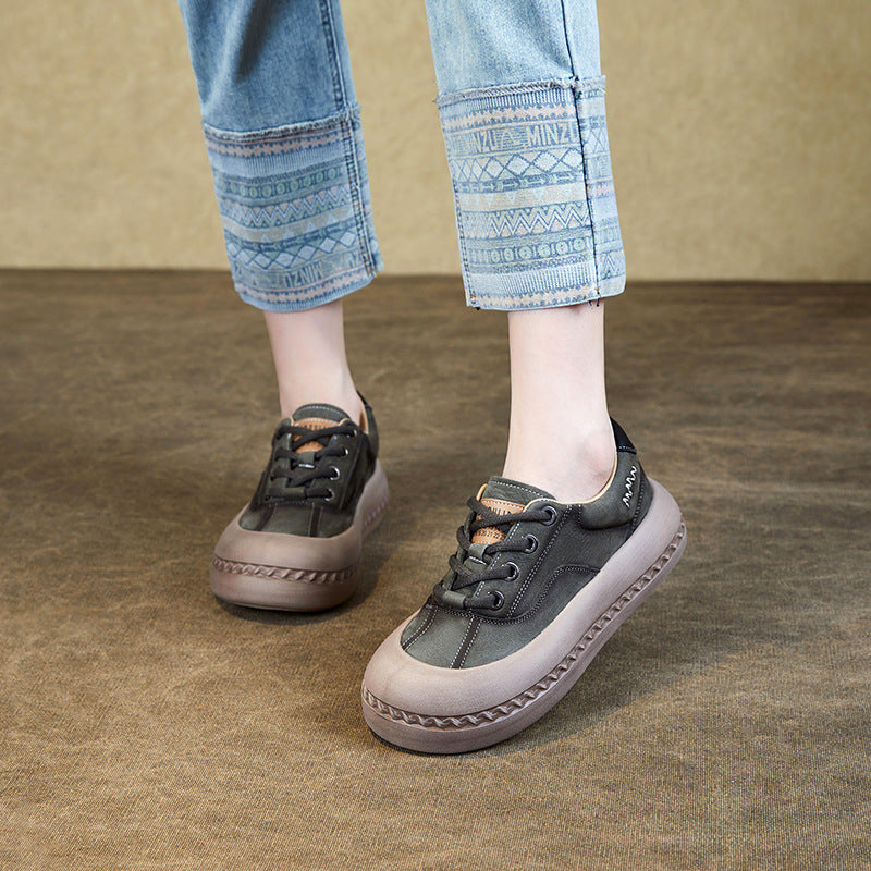 Miesten Casual Luxe Tasapohja Tennarit Luvik