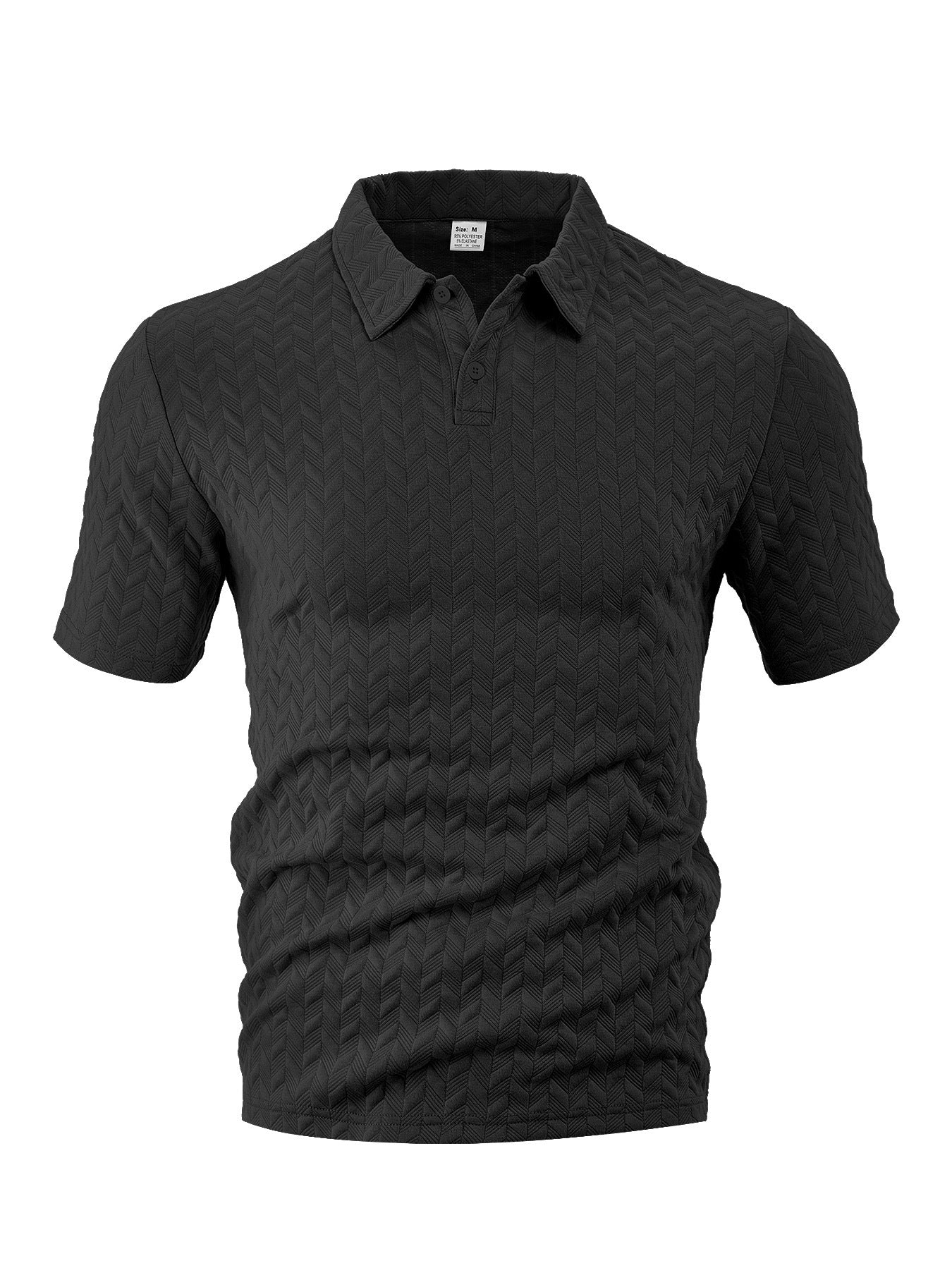 Herren Poloshirt aus atmungsaktiver Baumwolle Luvik