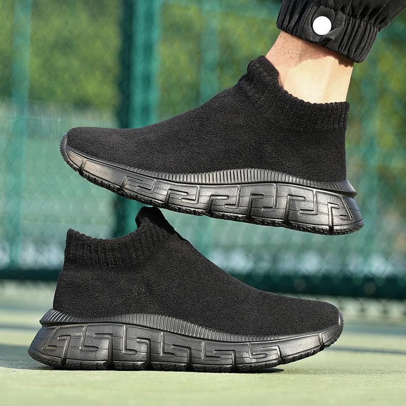 Miesten Slip-On Joustavat Nilkkasaappaat Luvik