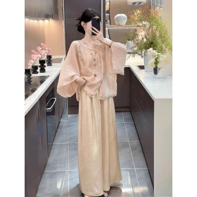 Femme Elegante Shaffoni Maxi Mekko Set Luvik