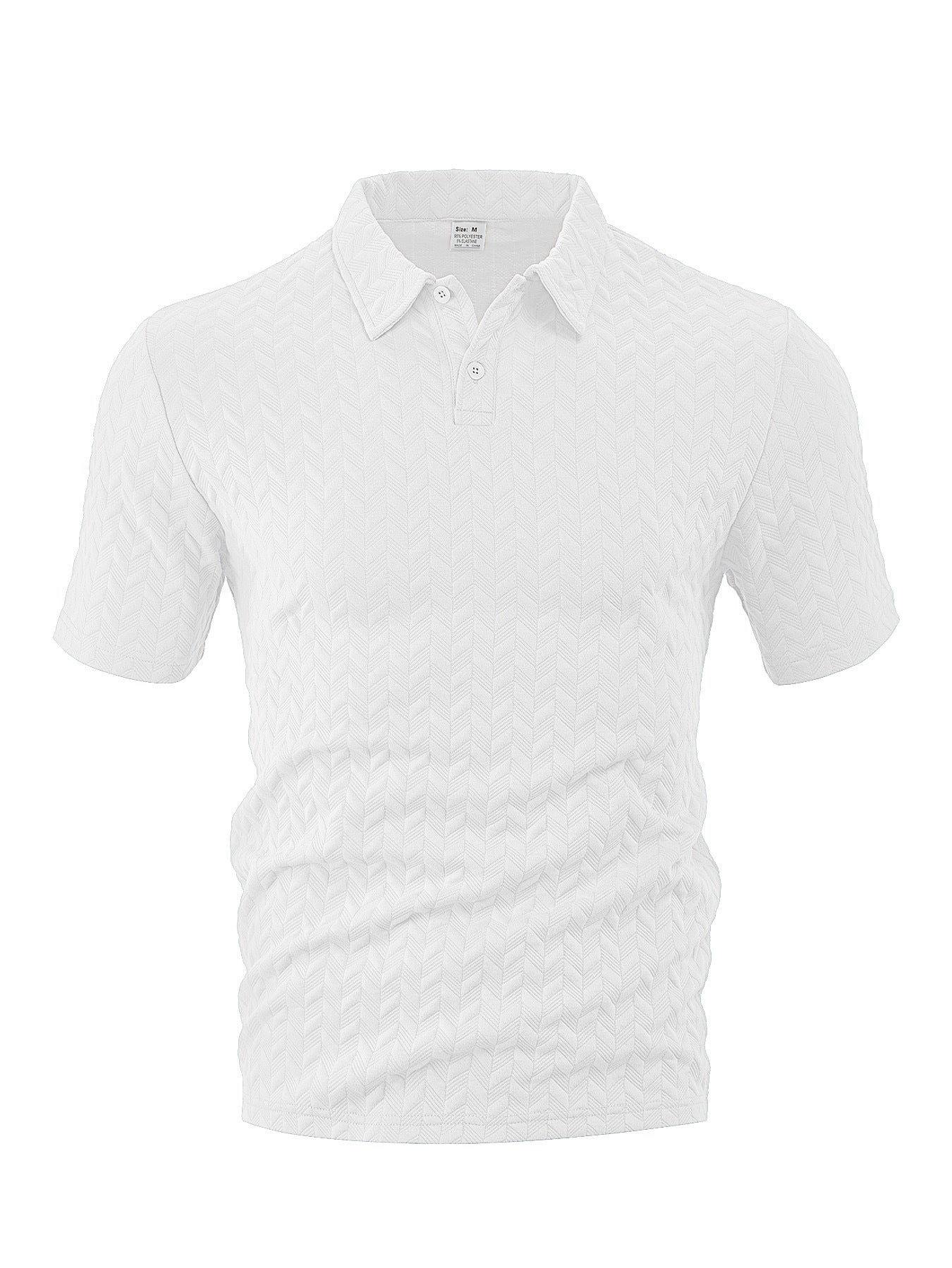 Herren Poloshirt aus atmungsaktiver Baumwolle Luvik