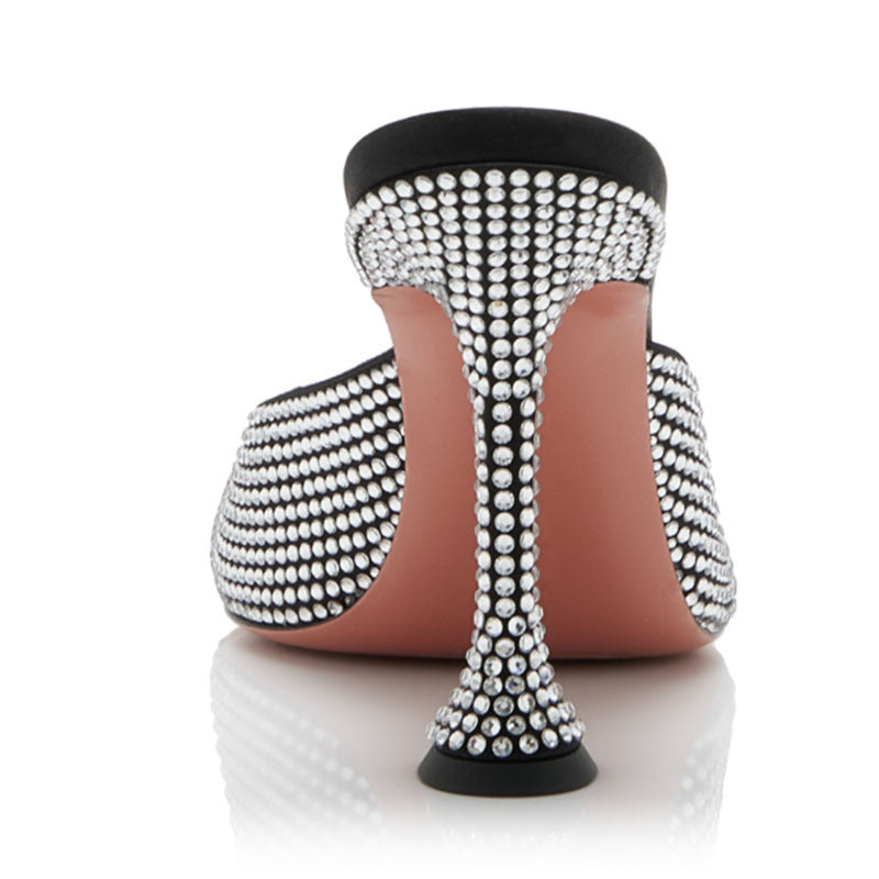 Femme Strass-koristellut Mules Luvik