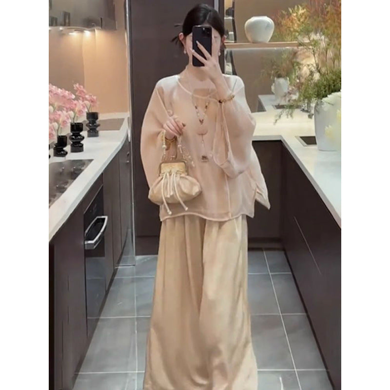Femme Elegante Shaffoni Maxi Mekko Set Luvik