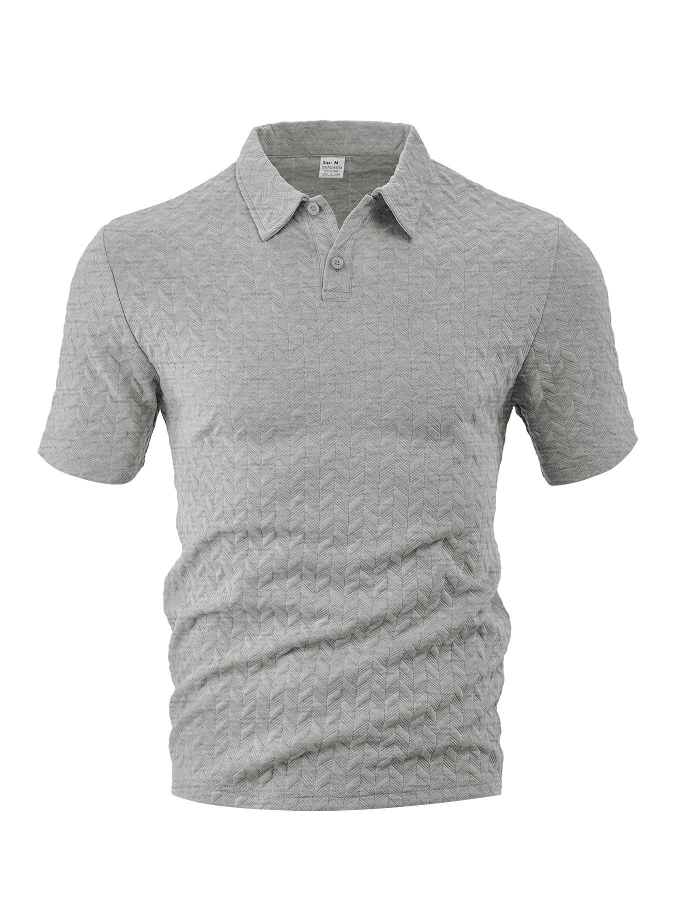 Herren Poloshirt aus atmungsaktiver Baumwolle Luvik