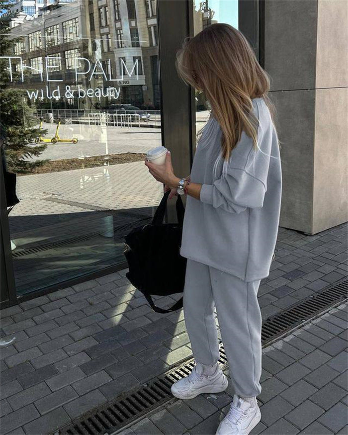 Luvik | Trendy Fashion Elastic Pants Two-Piece Set