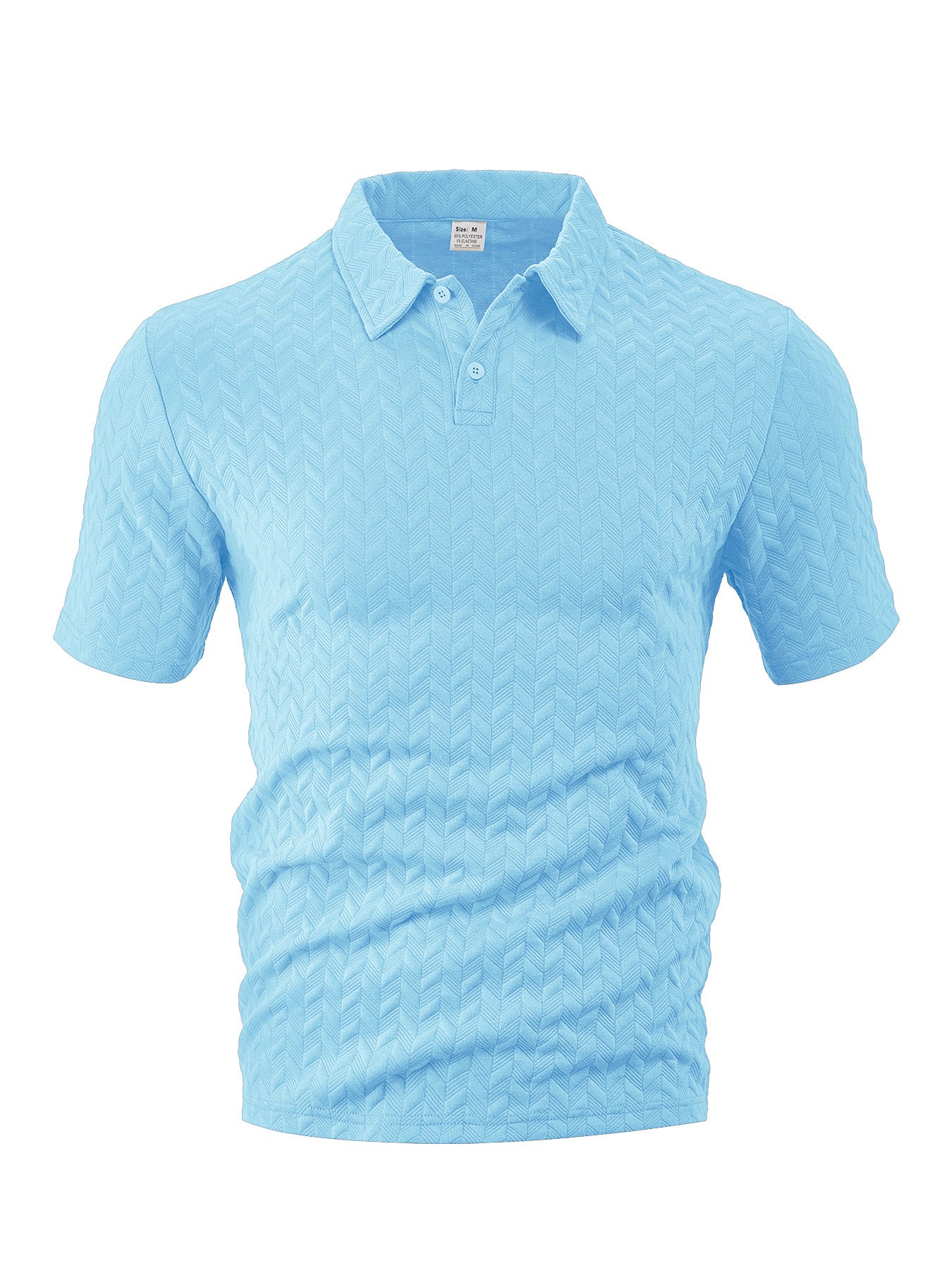 Herren Poloshirt aus atmungsaktiver Baumwolle Luvik