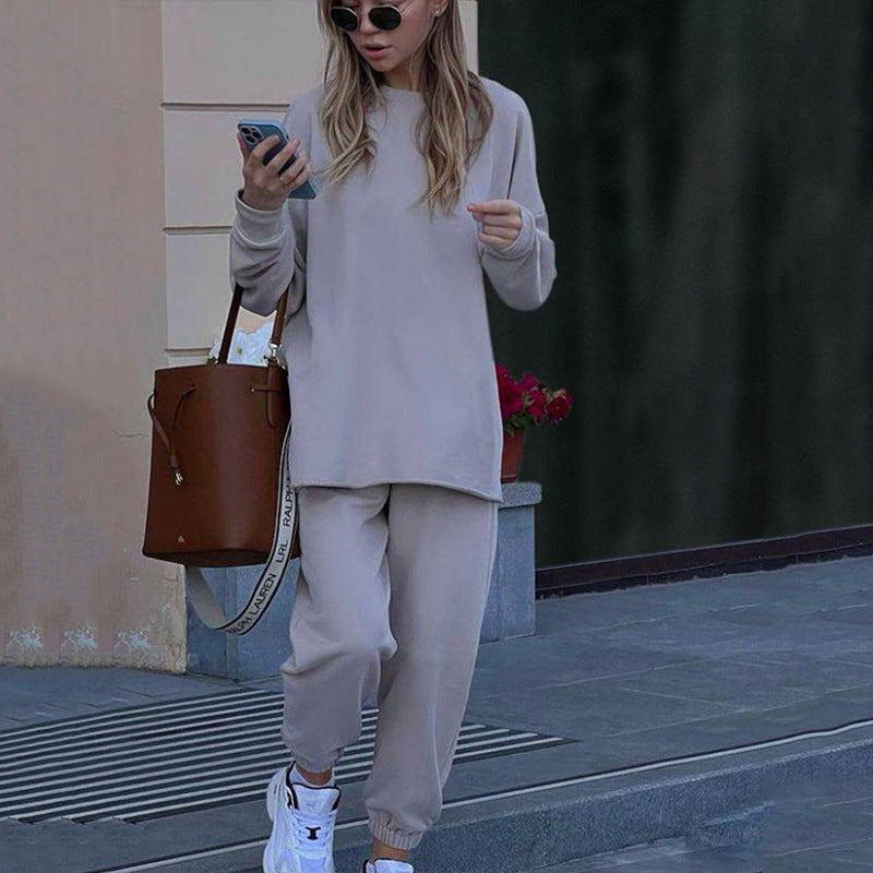 Luvik | Trendy Fashion Elastic Pants Two-Piece Set