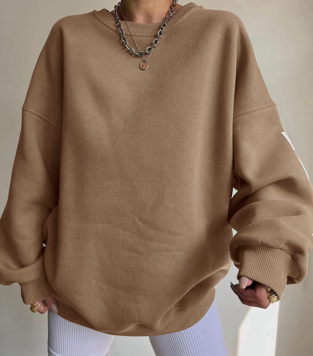 Luvik | Lämpimät Loose Fit Puuvillapaita Naisille