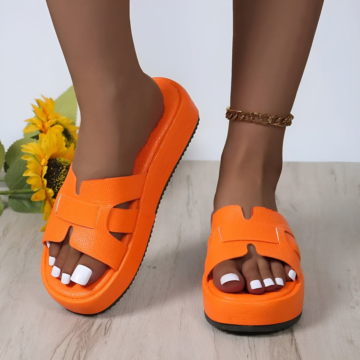 Luvik | Mukavat Flip Flops Sandaalit Paksulla Pohjalla Ja Liukumattomalla
