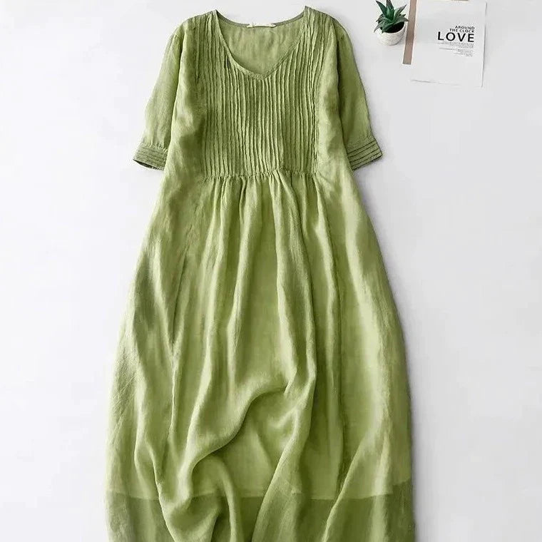 Luvik | Pleated dress