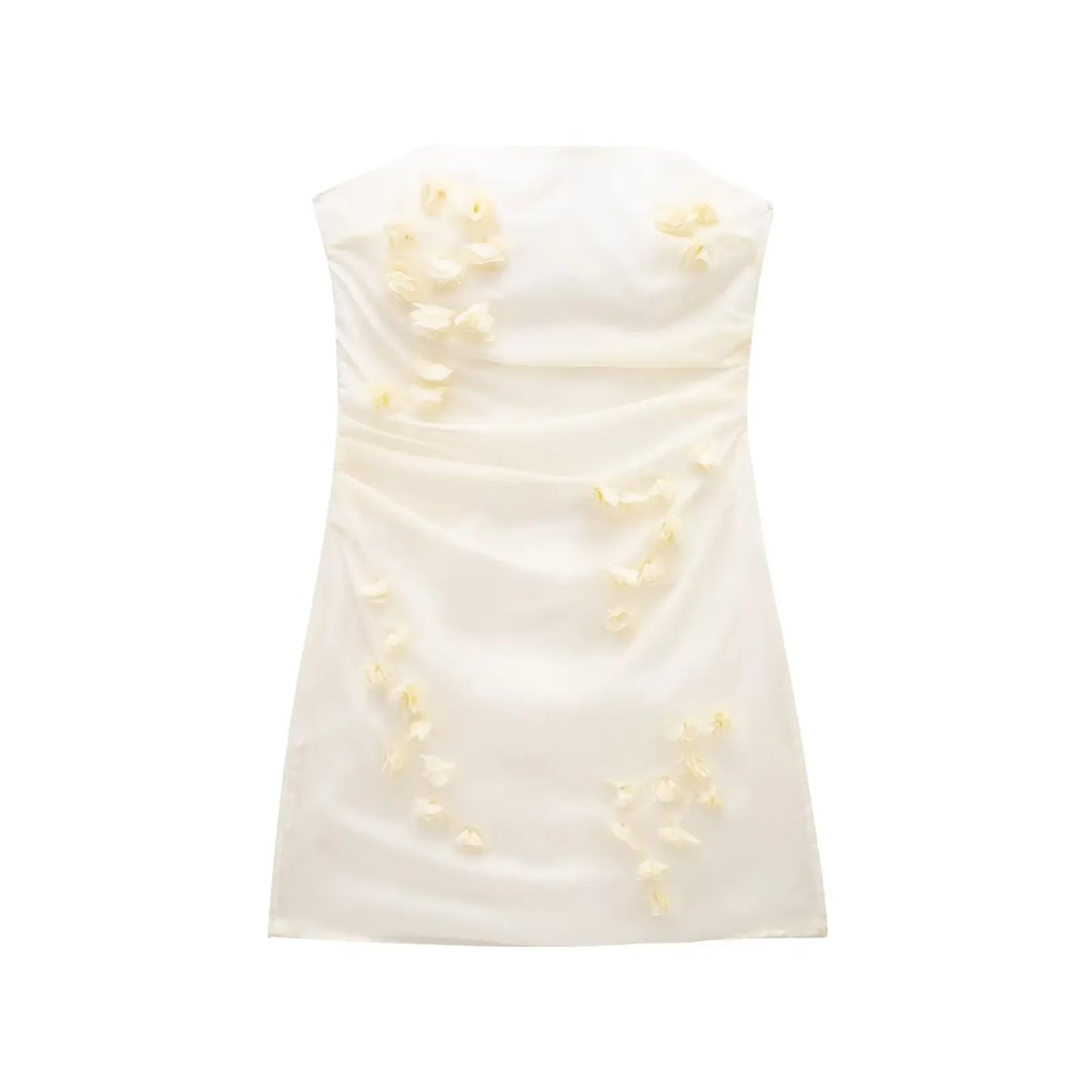 Luvik | Boho Chic Strapless Dress For Weddings