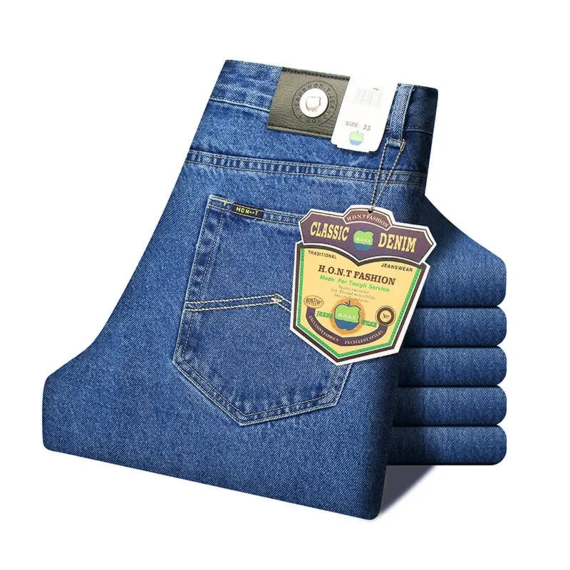 Luvik | Klassische Stretch Jeans Für Herren
