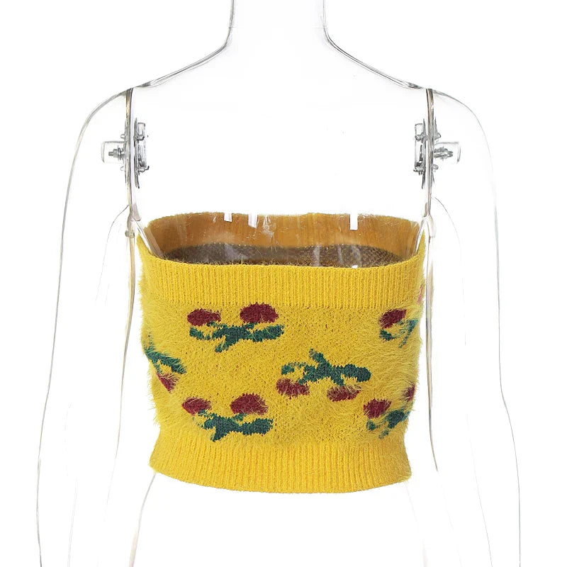 Luvik | Hauska idea Bandeau Crop Top