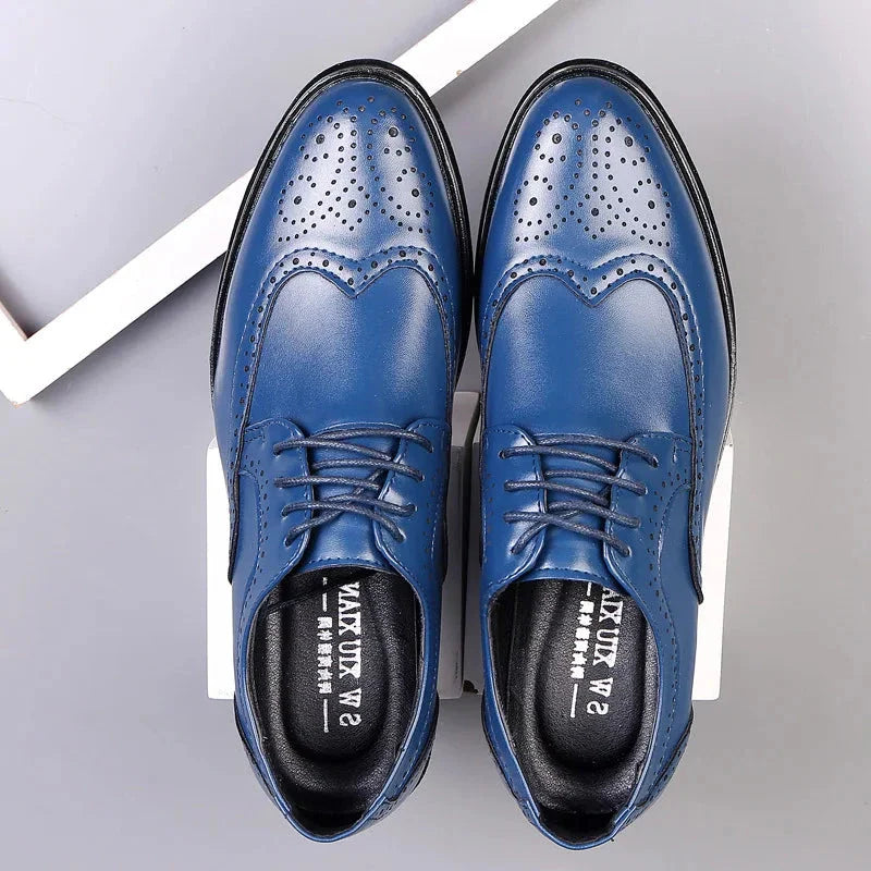 Luvik | Bequeme Oxford Herren Business Anzug Schuhe