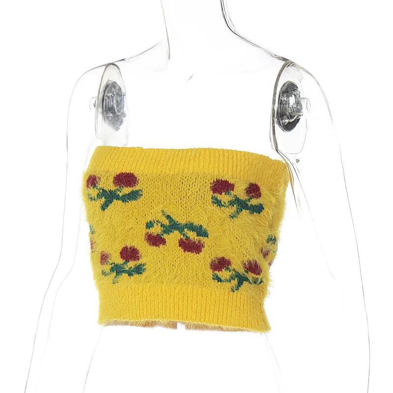 Luvik | Hauska idea Bandeau Crop Top
