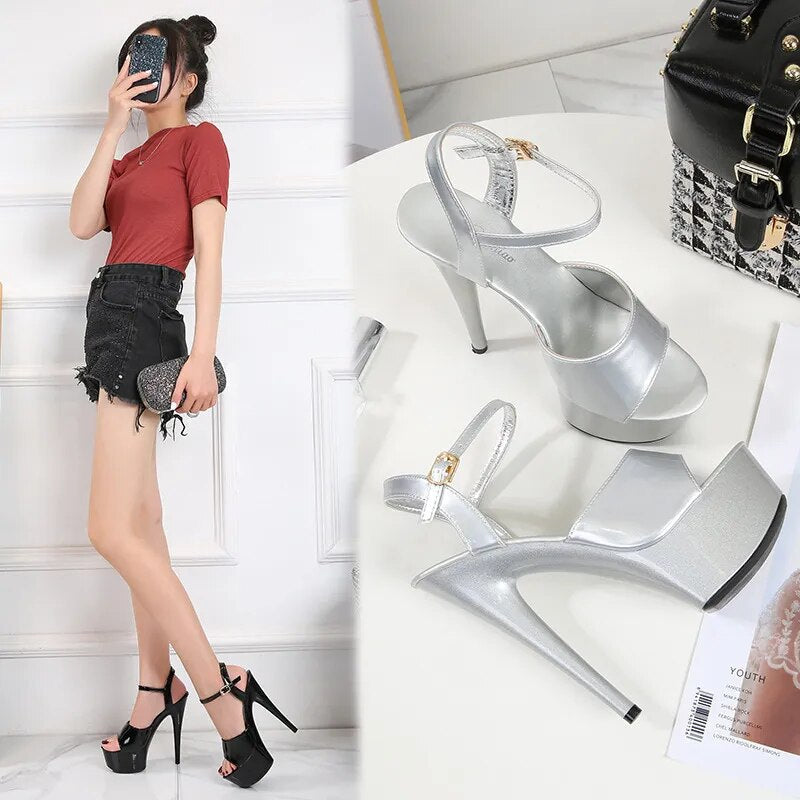 Luvik | Linger Like A Tattoo Kiss Pump Sandalit