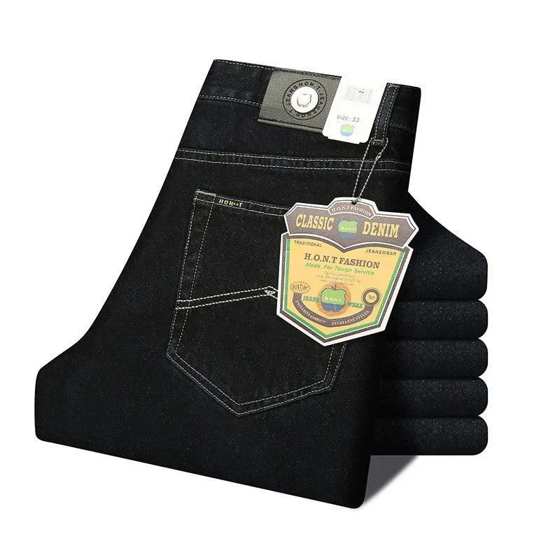 Luvik | Klassische Stretch Jeans Für Herren