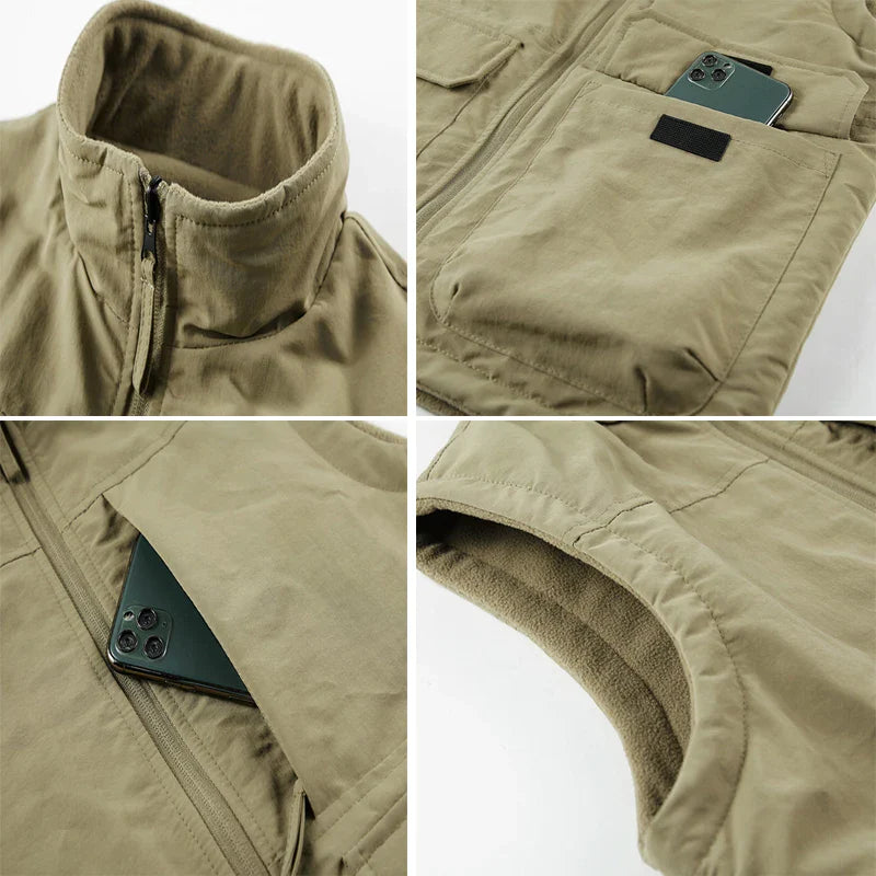 Luvik | Thermoweiche Herrenweste Mit Großen Taschen