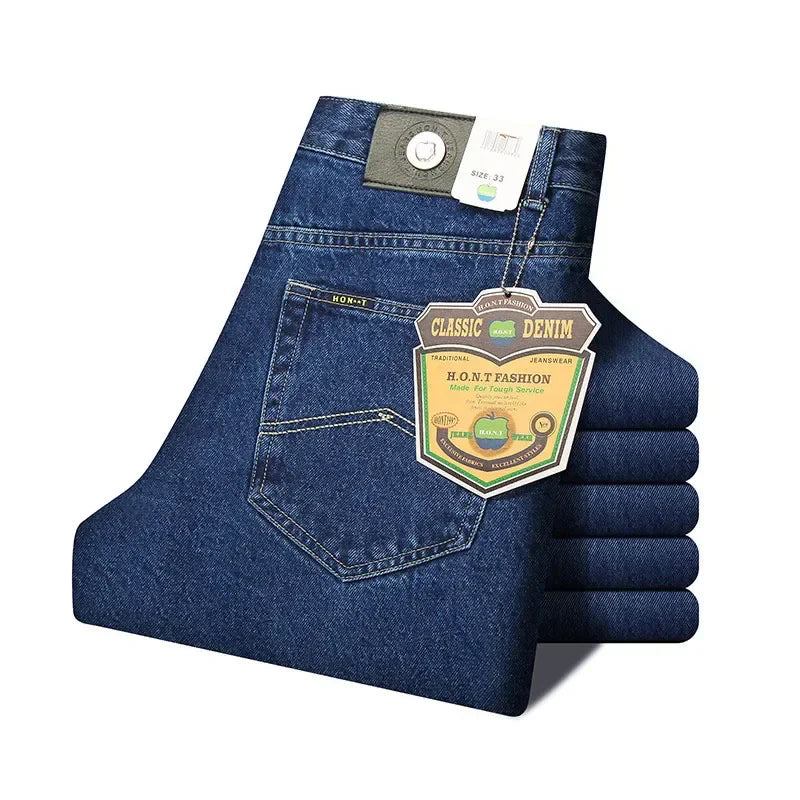 Luvik | Klassische Stretch Jeans Für Herren