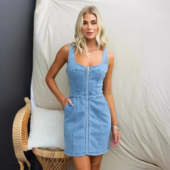 Luvik | Muodikas Rentoa Denim Mekko