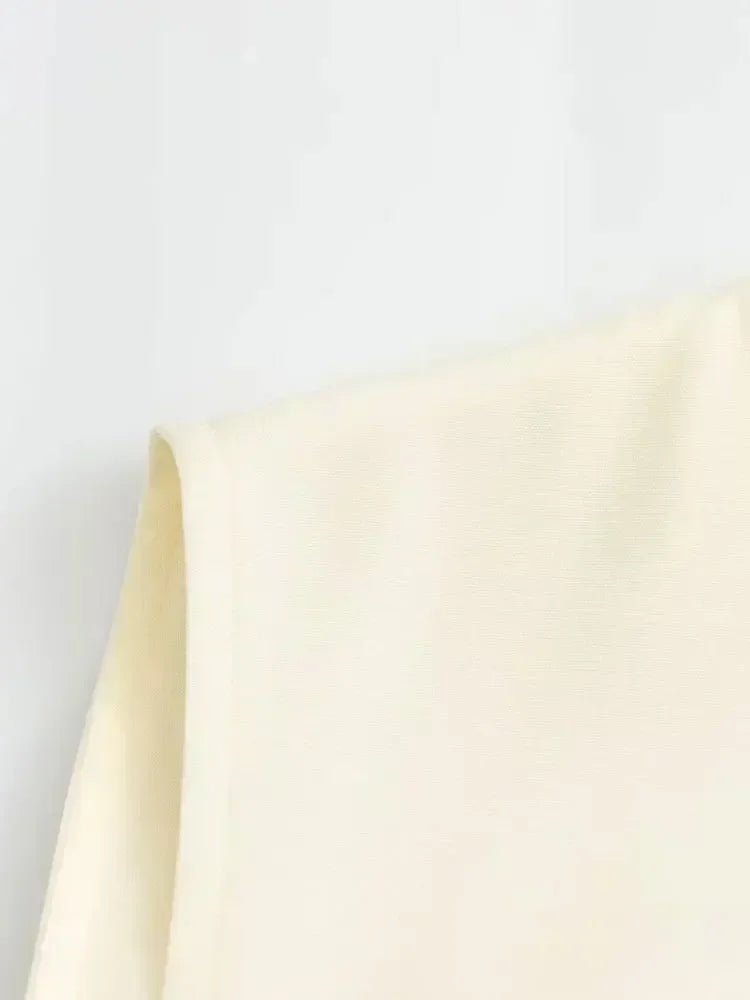 Luvik | Slim Fit Hihaton Vetoketjullinen Bodysuit naisille