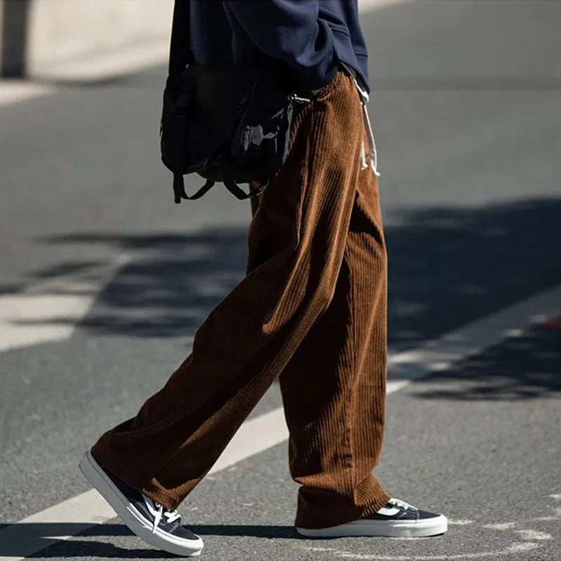Luvik | Baggy Corduroy Pants For Men