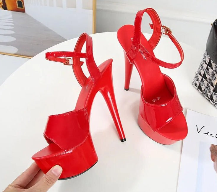 Luvik | Linger Like A Tattoo Kiss Pump Sandalit