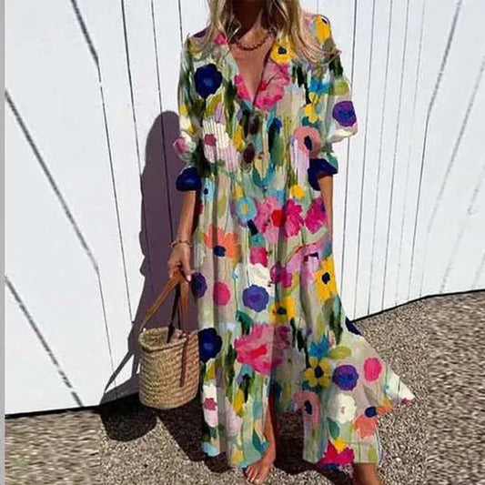Luvik | Tyylikäs Boho Chic Mekko Kesäksi