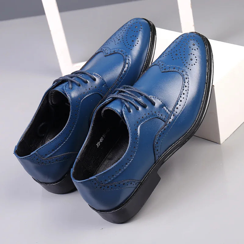 Luvik | Bequeme Oxford Herren Business Anzug Schuhe