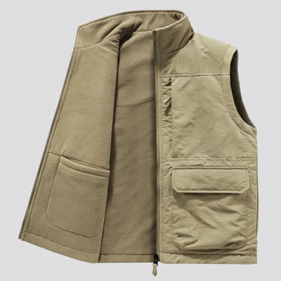 Luvik | Thermoweiche Herrenweste Mit Großen Taschen