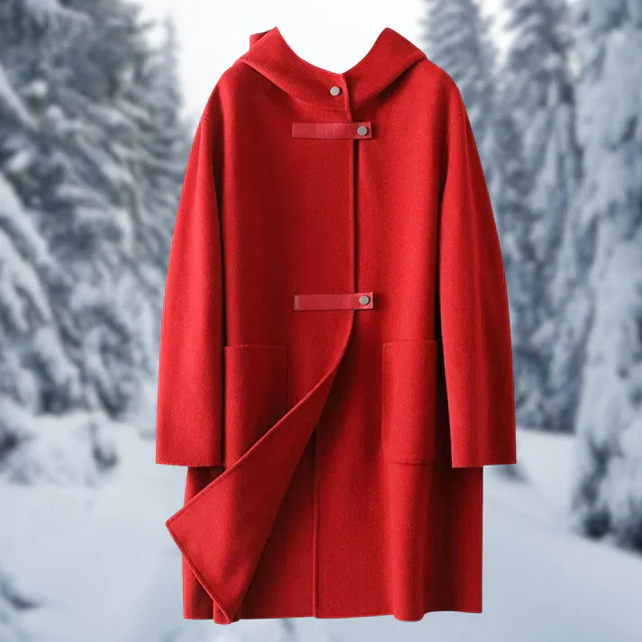 Luvik | reversible cashmere jackets with hood for women