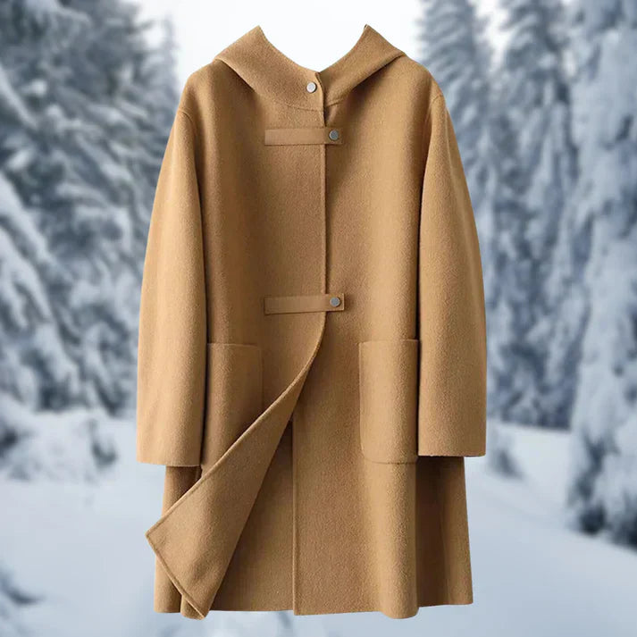 Luvik | reversible cashmere jackets with hood for women