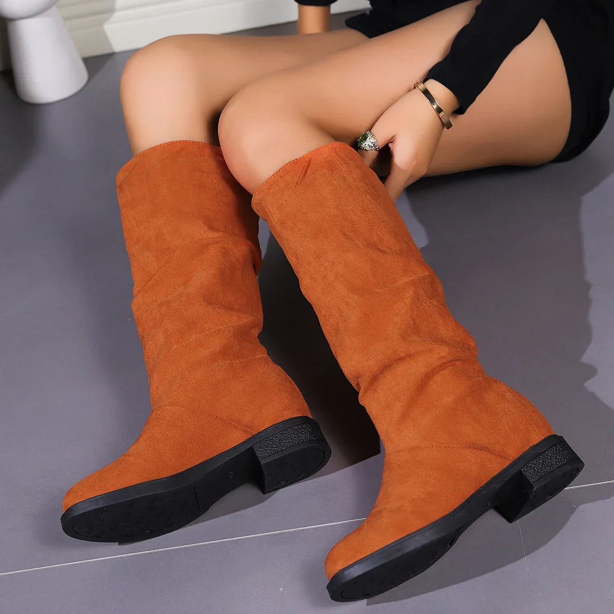 Luvik | Shadow On The Trail Mid-Calf Saappaat