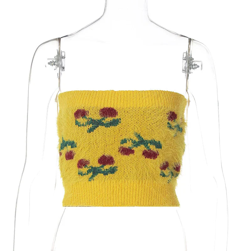 Luvik | Hauska idea Bandeau Crop Top