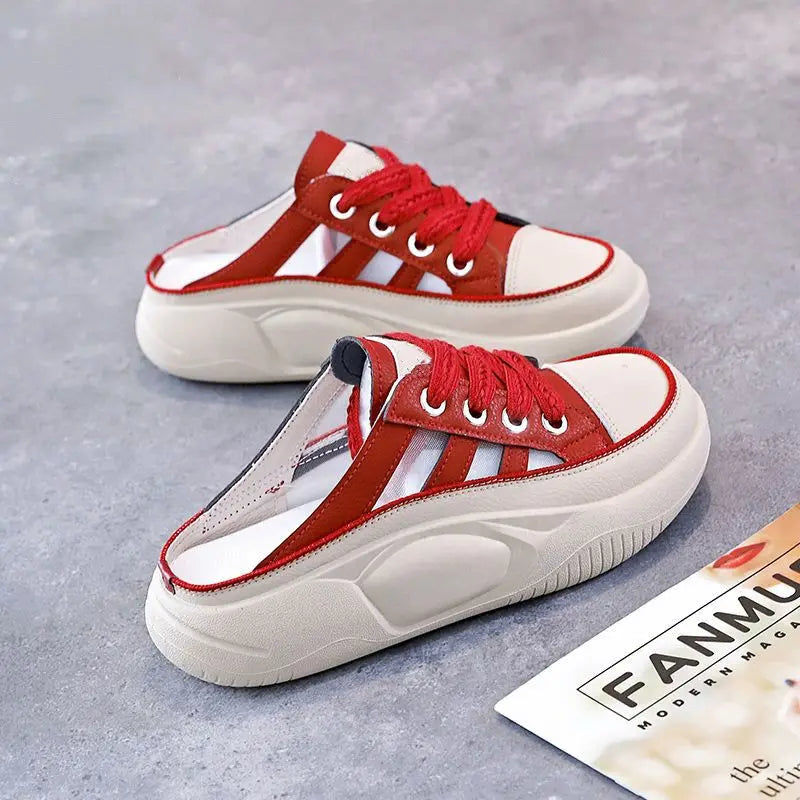 Luvik | Puolipitkä Slip-On Valkoiset Kengät