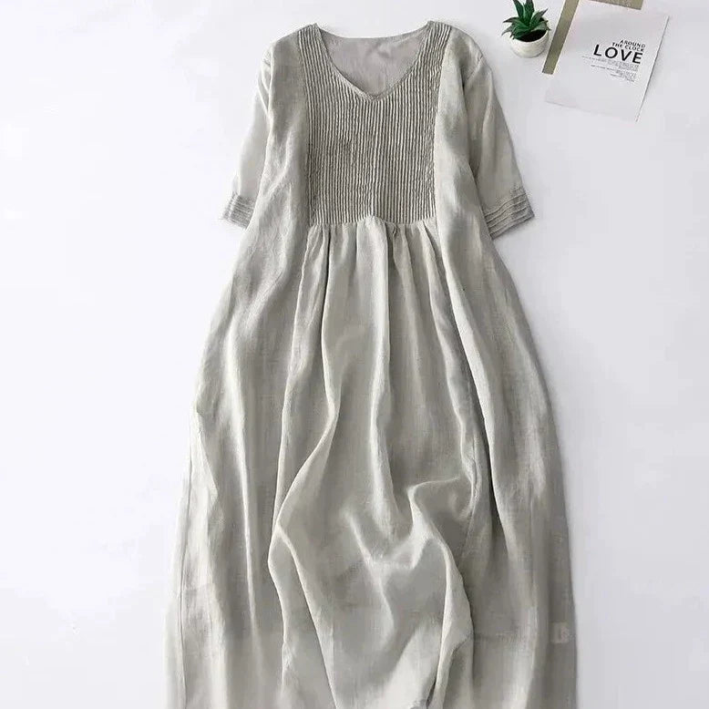 Luvik | Pleated dress