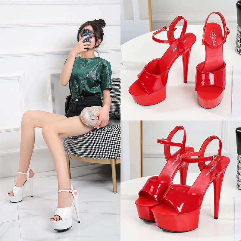 Luvik | Linger Like A Tattoo Kiss Pump Sandalit