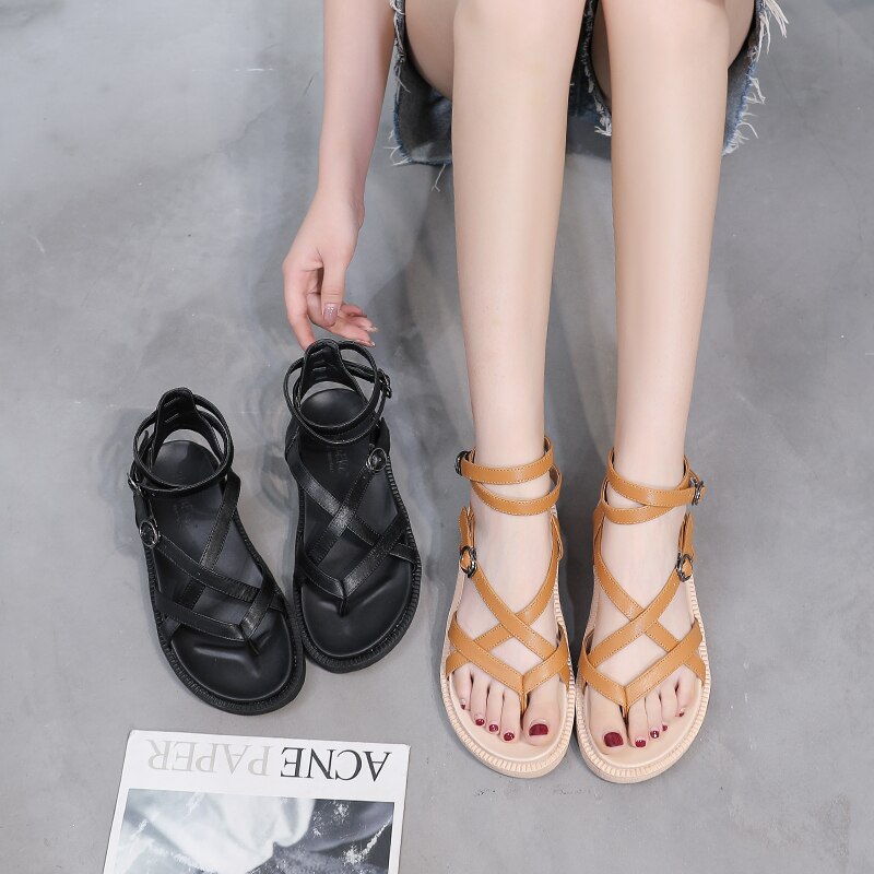 Luvik | Rento Open-Toe Student Sandaalit