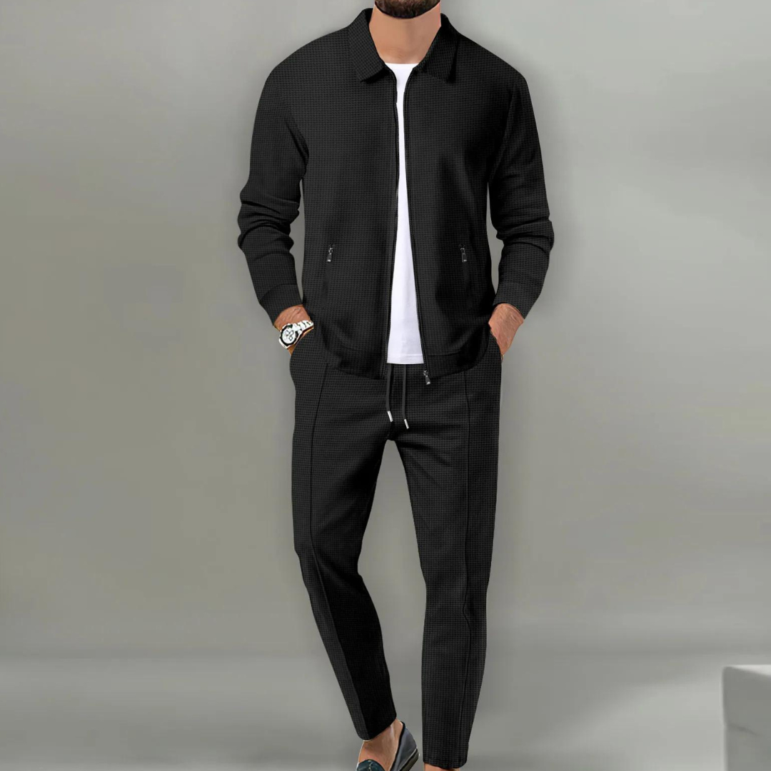 Luvik | Slim Fit Pitkät Hihat Treeniasu Miehet